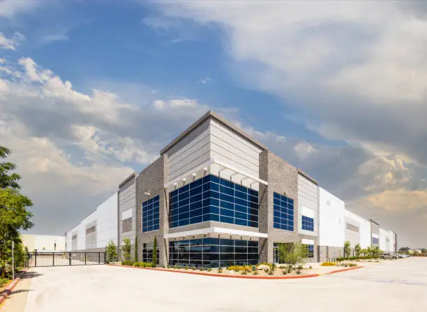 industrial commerce office building.